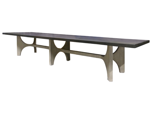 Azul 6-Legged Rectangular Dining Table 36636